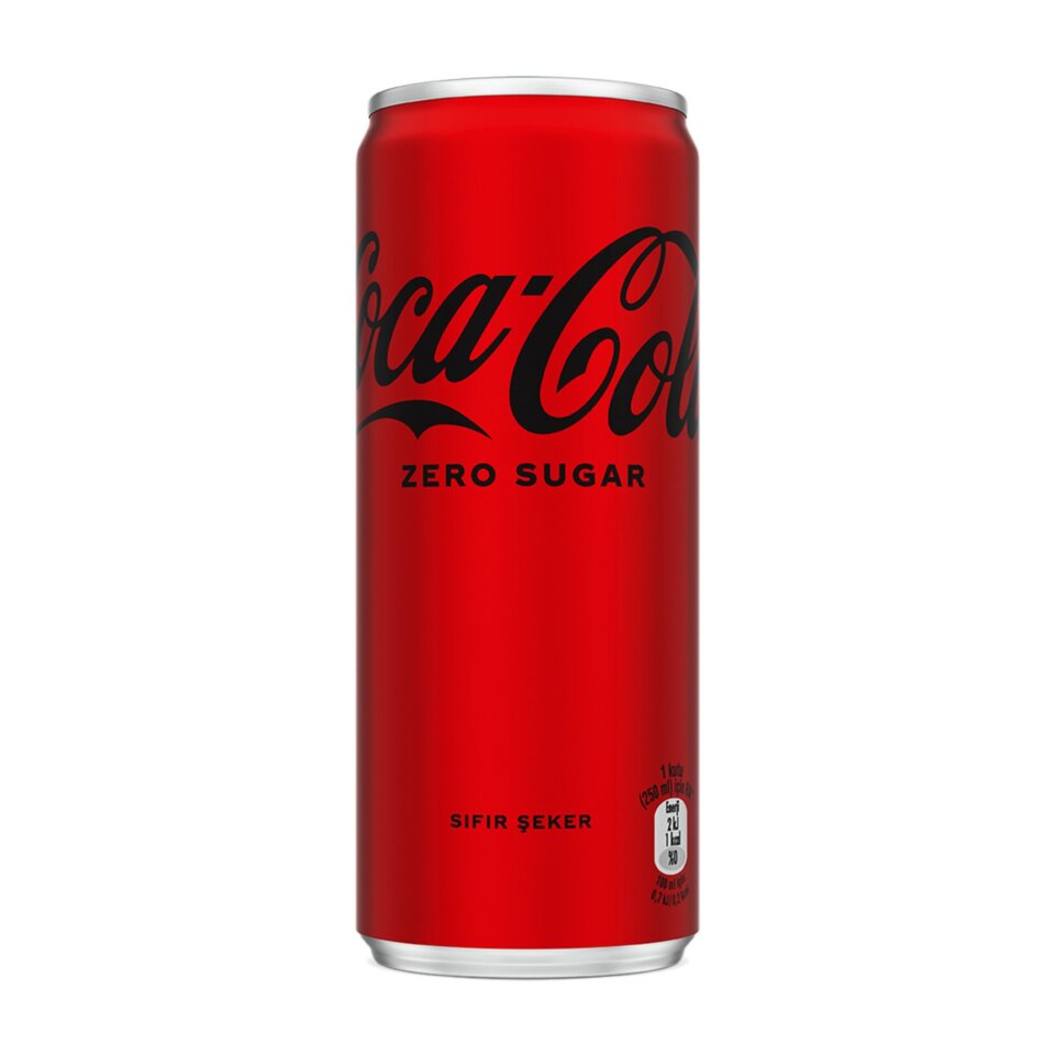 COCA COLA ZERO 250 ML KUTU